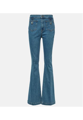 High-Rise Flared Jeans Beverly