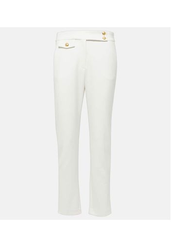 Schmale Cropped Mid-Rise-Hose Renzo