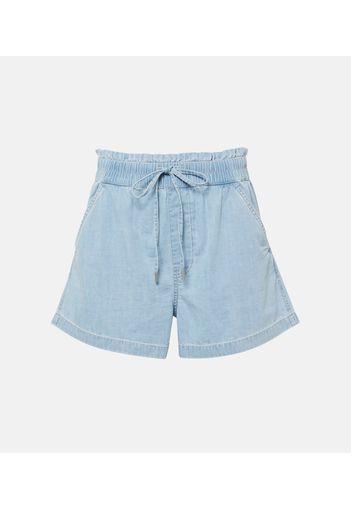 Shorts Tijana aus Baumwoll-Chambray