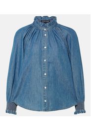 Bluse Calisto aus Denim