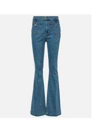 High-Rise Flared Jeans Beverly