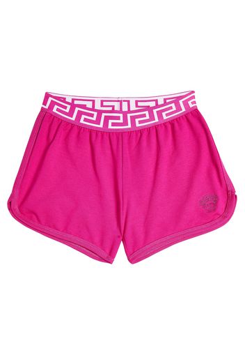 Shorts Greca aus Jersey