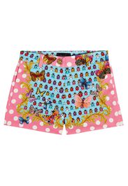 Shorts Butterflies Kids aus Gabardine