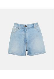 Bedruckte Jeansshorts