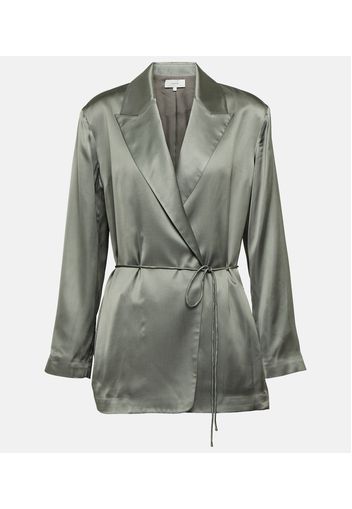 Blazer aus Satin