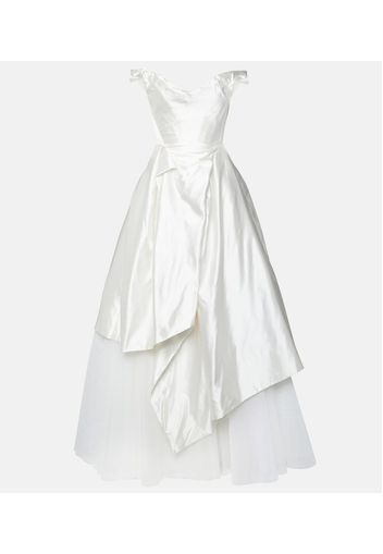 Bridal Robe aus Seide