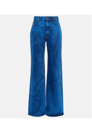 High-Rise Flared Jeans