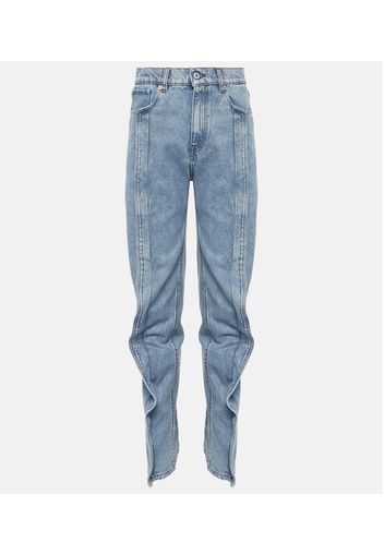 High-Rise Slim Jeans