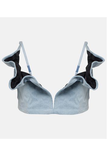 Bralette aus Denim