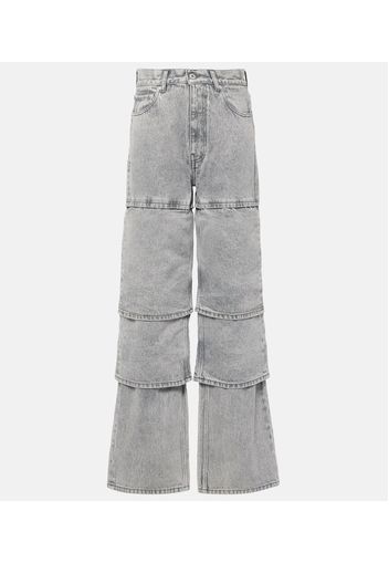 Straight Jeans Multi Cuff