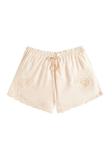 Bestickte Shorts Halliday aus Baumwolle