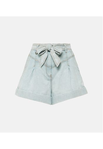 High-Rise Jeansshorts