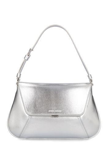 Ami Metallic Nappa Leather Shoulder Bag