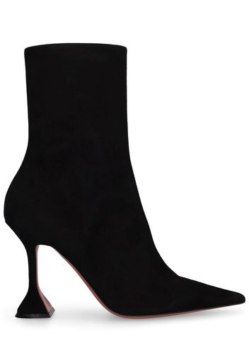 95mm Georgia Suede Ankle Boots