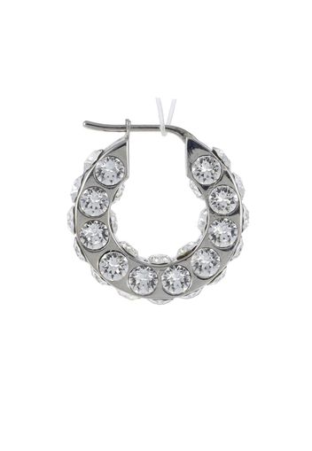 Jah Small Crystal Hoop Earrings