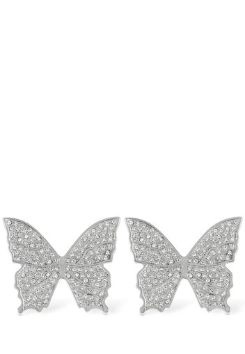 Kristall-ohrstecker „butterfly“