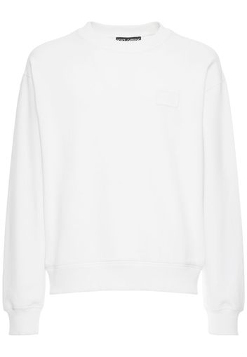 Sweatshirt Aus Baumwolljersey