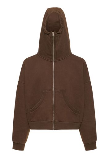 Hoodie Aus Gewaschener Baumwolle