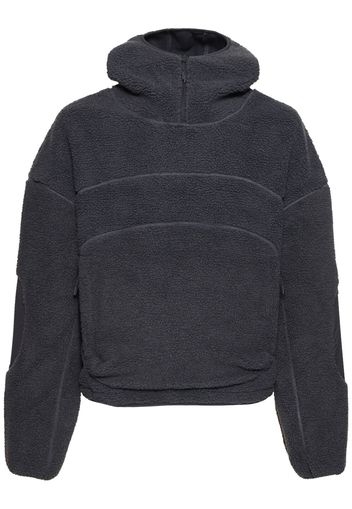 Flauschiger Kapuzenpullover