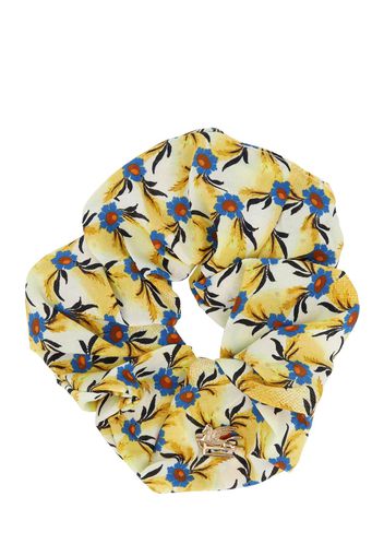 Printed Silk Scrunchie