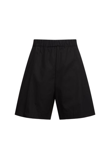 Shorts Aus Baumwolle