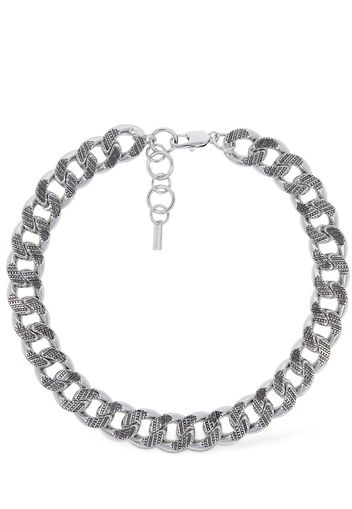 Monogram Chain Link Necklace