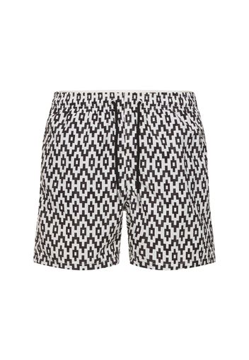 Ultraleichte Badeshorts Mit Druck „geometric“