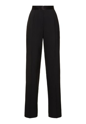 Tailored High Waisted Wide Pants