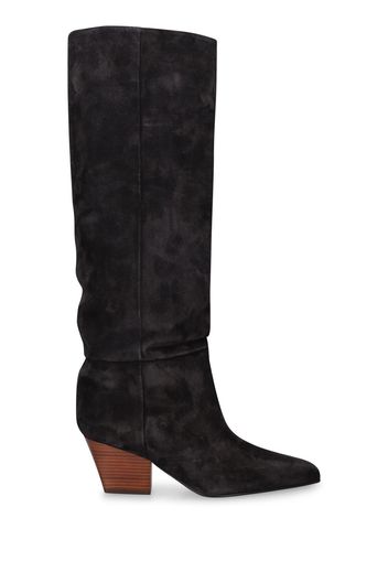 60mm Hohe Wildlederstiefel „jane“