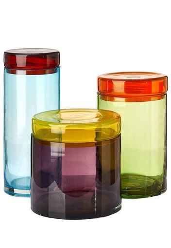 Set: 3 Glasbehälter „caps & Jars“