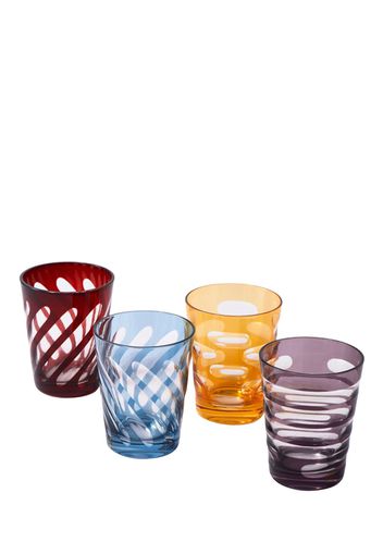 Set: 4 Becher „tubular“