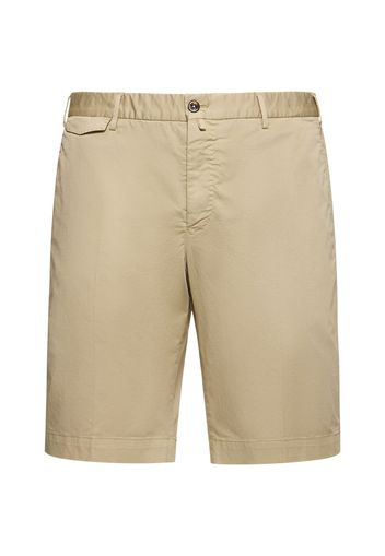 Bermudashorts Aus Stretch-baumwolle