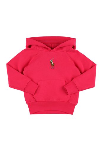 Cotton Blend Sweatshirt Hoodie