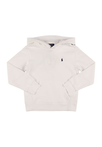 Hoodie Aus Baumwollmischung Mit Logo