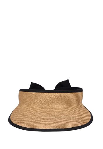 Broche Vivier Buckle Straw-effect Visor