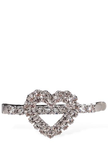 Rv Heart Strass Hair Clip