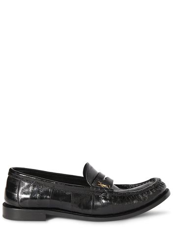 15mm Le Loafer Eel Leather Moccasins