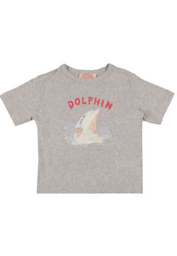 Dolphin Print Organic Cotton T-shirt