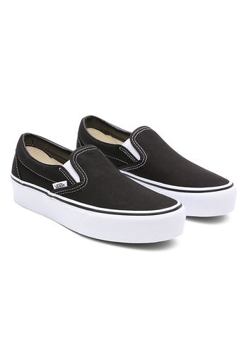 VANS Classic Slip-on Plateauschuhe (black) Damen Schwarz, Größe 34.5