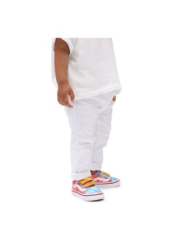 VANS Kleinkinder Tie Dye Block Old Skool Velcro Schuhe (1-4 Jahre) ((tie Dye Block) Multi/true White) Toddler Multicolour, Größe 17.5