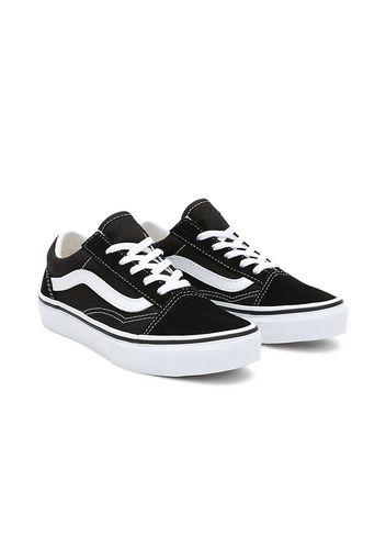 VANS Kinder Old Skool Schuhe (4-8 Jahre) (black-true White) Kinder Schwarz, Größe 31.5