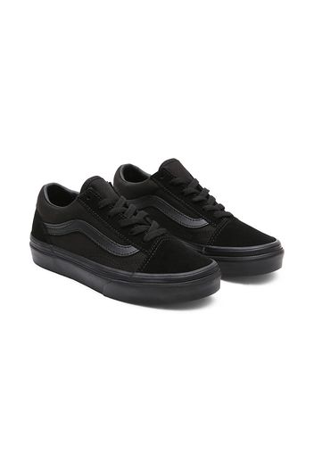 VANS Kinder Old Skool Schuhe (4-8 Jahre) (blk/blk) Kinder Schwarz, Größe 32