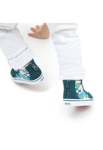 VANS Kleinkinder Sk8-hi Zip Schuhe (1-4 Jahre) (mythical Glow Deep Teal) Toddler Blau, Größe 19