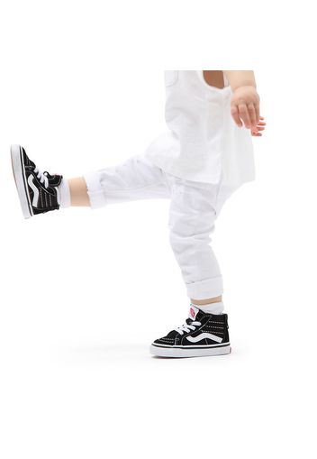 VANS Kleinkinder Sk8-hi Zip Schuhe (1-4 Jahre) (black/white) Toddler Schwarz, Größe 17