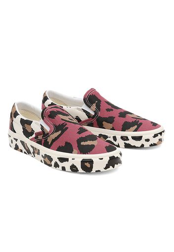 VANS Animal Classic Slip-on Schuhe ((animal) Deco Rose/leopard) Damen Multicolour, Größe 35