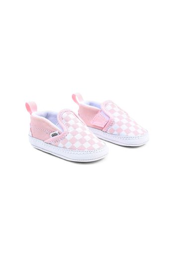 VANS Kleinkinder Checkerboard Slip-on V Crib Schuhe (0-1 Jahr) ((checkerboard) Blushing Bride/true White) Infant Rosa, Größe 16