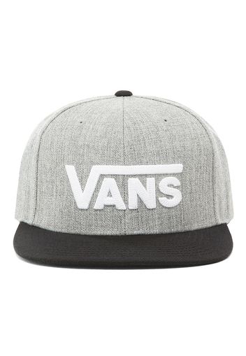 VANS Drop V Snapback Kappe (heather Grey-black) Herren Grau, One Size