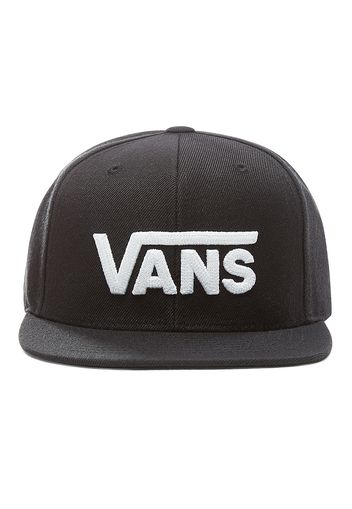 VANS Kinder Drop V Snapback-kappe (8-14+ Jahre) (black-white) Youth Schwarz, One Size