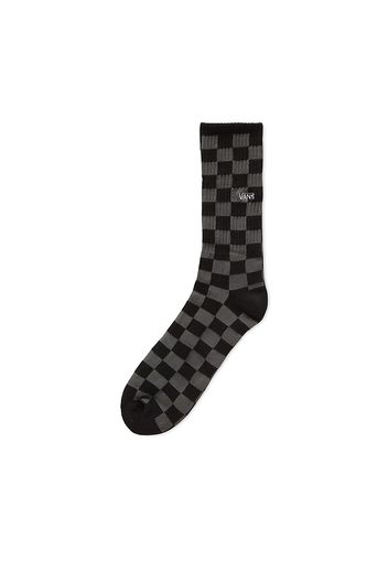 VANS Checkerboard Crew Socken (black/charcoal) Herren Grau, One Size