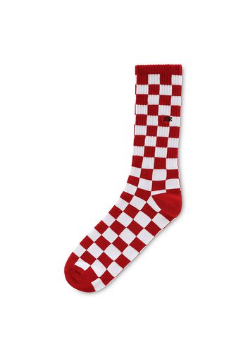 VANS Checkerboard Ii Crew-socken (1 Paar) (red-white Check) Herren Rot, One Size